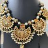 Traditional Meenakaari Set (Statement Necklace)