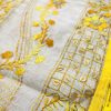 Pom Pom Kantha Dupatta – Yellow